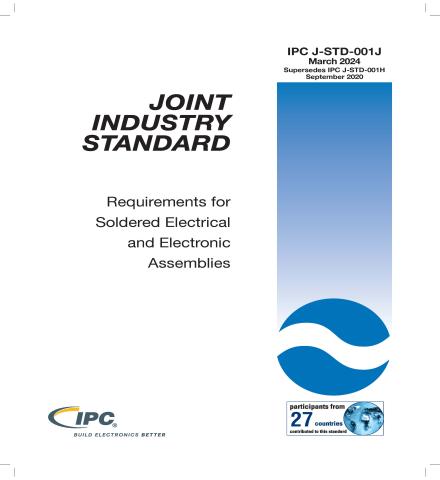 J-STD-001J Requirements for Soldered Electrical and Electronic Assemblies-Thai