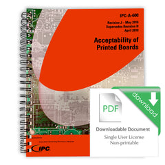 IPC-A-600J Acceptability of Printed Boards - Download